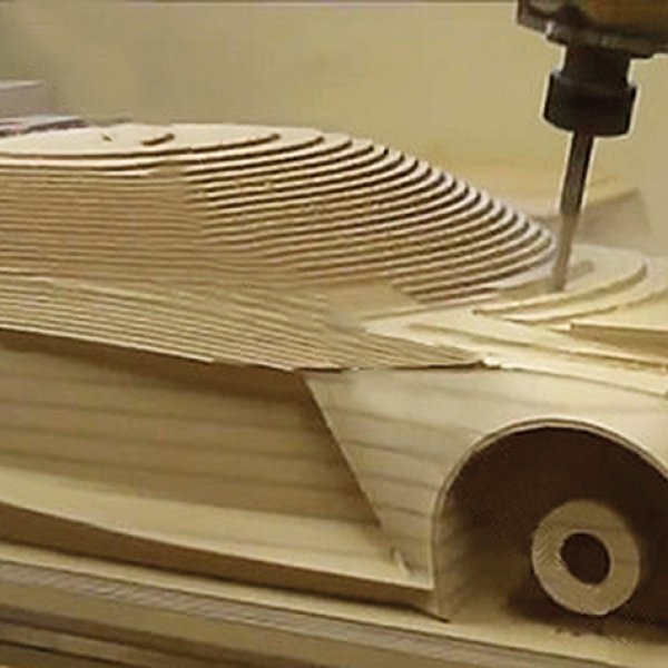 6 Axis Simultaneous Wood Processing